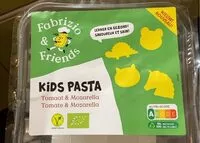 Mängden socker i Kids pasta tomate mozarella