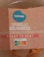 Mängden socker i Spirelli bolognese