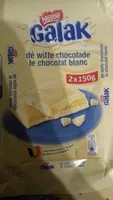 Mängden socker i Galak Le chocolat blanc