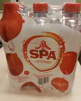 Mängden socker i Spa intense