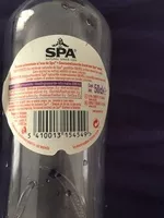 Mängden socker i Eau aromatisée au cassis