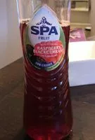 Mängden socker i Spa fruit raspberry blackcurrand