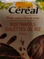 Mängden socker i Galettes de riz choco