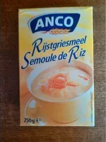 Mängden socker i Semoule de riz