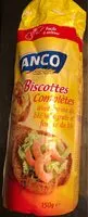Mängden socker i Biscotte complètes
