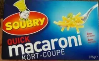 Mängden socker i Quick Macaroni Coupé