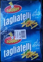 Mängden socker i Tagliatelli