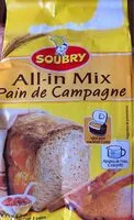 Mängden socker i All-in-Mix.  Pain de campagne