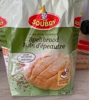 Mängden socker i Farine pain d'epeautre Soubry