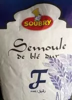 Mängden socker i Semoule de blé fine