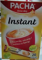 Mängden socker i Pacha instant