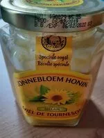 Mängden socker i miel de tournesol