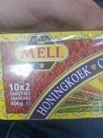 Mängden socker i Sliced honey cake