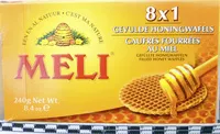 Mängden socker i honingwafels
