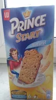 Mängden socker i Prince start naturel