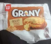 Mängden socker i Grany - Biscuit céréales