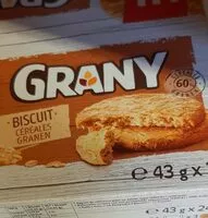 Mängden socker i Lu Grany Cereal Biscuit 24X43G