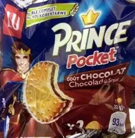 Mängden socker i Prince Pocket - Biscuits fourrés parfum chocolat