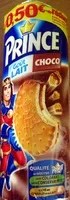 Mängden socker i Prince, Goût Lait/Choco