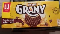 Mängden socker i Biscuit Grany Chocolat au lait