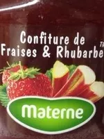 Mängden socker i Aardbeien rabarberconfituur