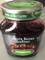 Mängden socker i Confiture cerise