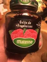 Mängden socker i Gelée De Framboises, 450 Grammes, Marque Materne