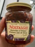 Mängden socker i Confiture Quetsches d'Alsace