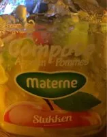 Mängden socker i Compote pommes