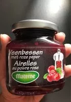 Mängden socker i Confiture airelles au poivre rose
