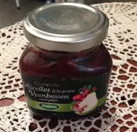 Mängden socker i Compote Airelles à la poire