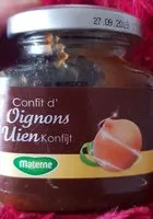 Mängden socker i Confit d'oignons