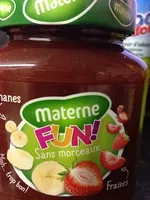 Mängden socker i Fun ! Fraises et Bananes