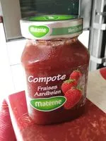 Mängden socker i Compote fraises
