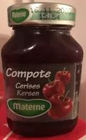 Mängden socker i Compote cerise