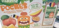 Mängden socker i Materne pocket pomme tropical