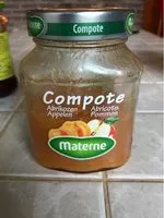 Mängden socker i Compote Pommes Abricot
