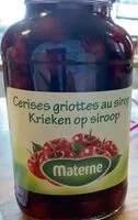 Mängden socker i CERISES GRIOTTES