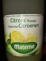 Mängden socker i Citrons Pressés