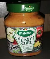 Mängden socker i Materne Easy Chef Cuisiné de pommes et légumes TEX-MEX