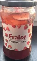 Mängden socker i Fraise confiture extra