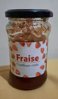 Mängden socker i Fraise Confiture extra