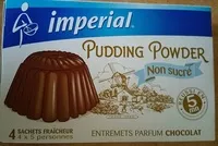 Mängden socker i Pudding Powder Chocolat Non sucré