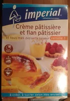 Mängden socker i Crème pâtissière et flan pâtissier saveur vanille