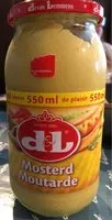 Mängden socker i Moutarde