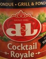 Mängden socker i Sauce coktail royale