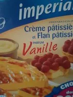 Mängden socker i Creme patissiere et flan vanille