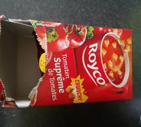 Mängden socker i Soupe Royco Suprême De Tomates Avec Croûtons 20 Unités
