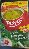 Mängden socker i Crunchy Suprême Légumes 20 Sachets