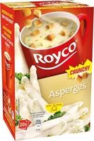 Mängden socker i Soupes Instantanées Royco Asperges Aux Croûtons 20 Unités